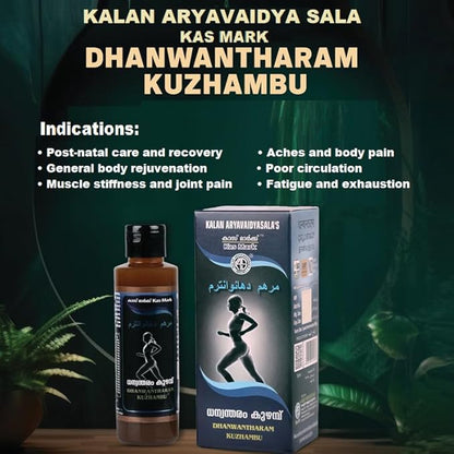 Kalan Aryavaidya Sala Dhanwantharam Kuzhambu 200ml