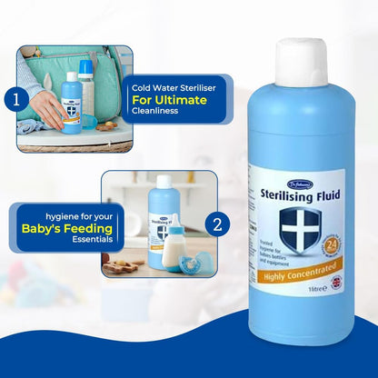 Dr Jonsons Baby Sterilising Fluid Highly Concentrated 1 Liter