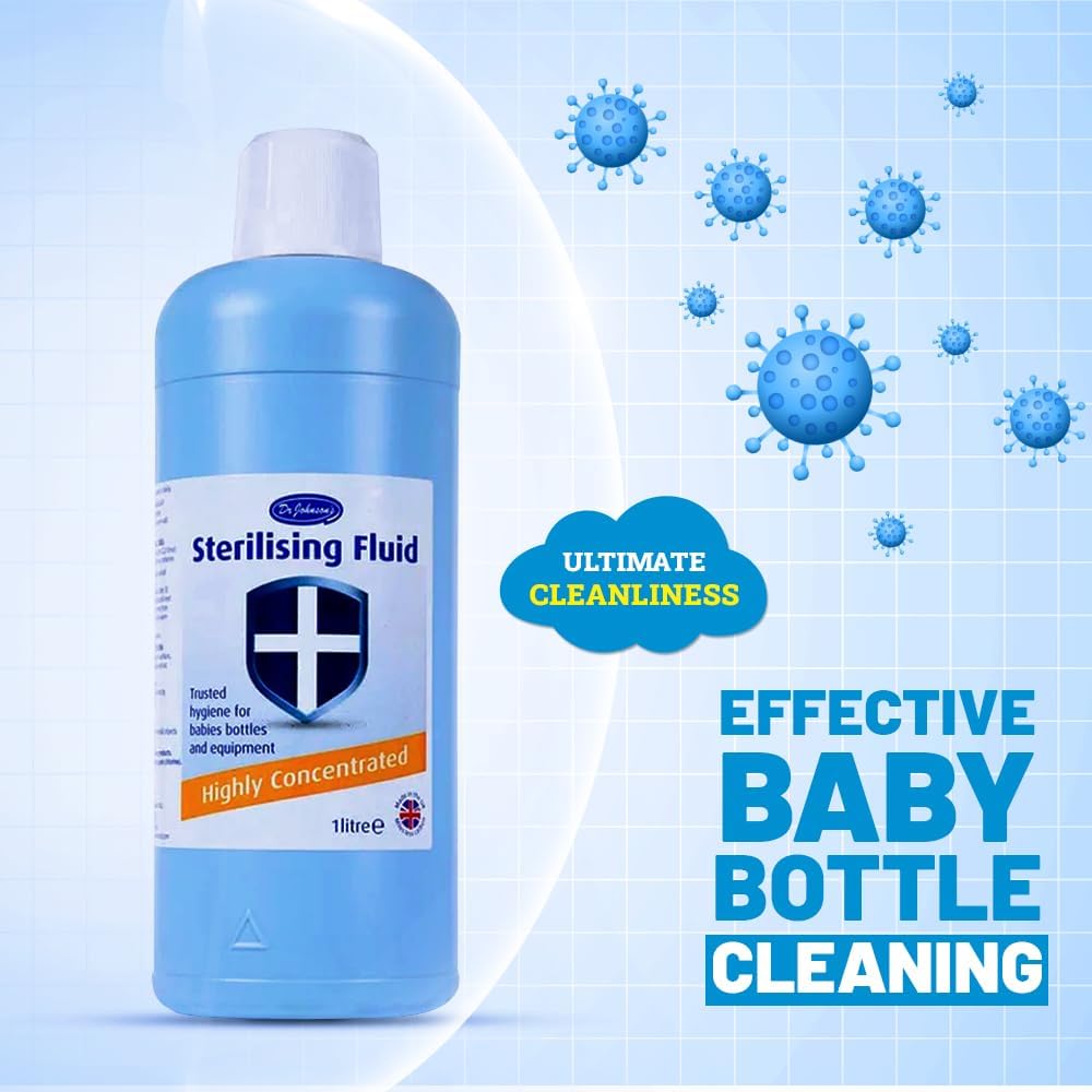 Dr Jonsons Baby Sterilising Fluid Highly Concentrated 1 Liter