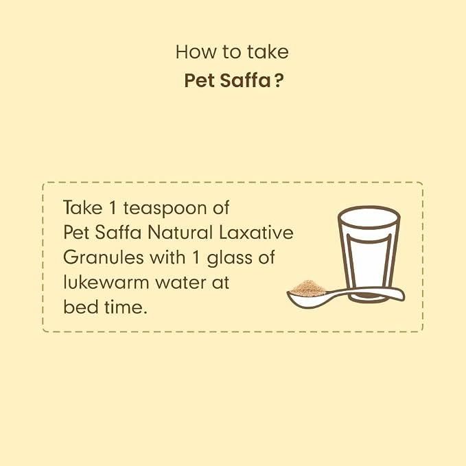 Pet Saffa Natural Laxative Granules