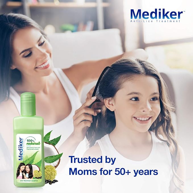 Mediker Anti-Lice Treatment Shampoo, 50 ml