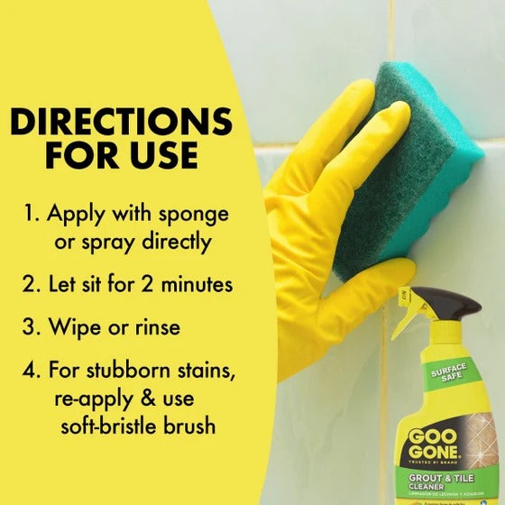 Goo Gone Grout & Tile Cleaner 414ml
