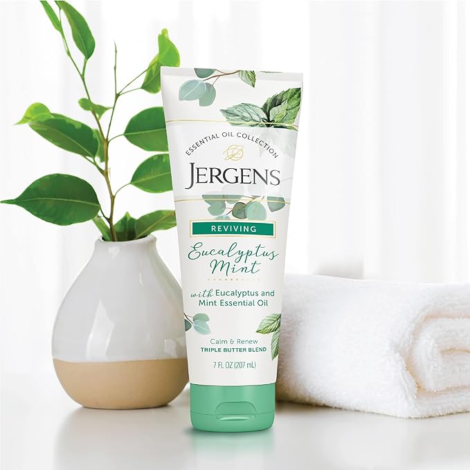 Jergens Eucalyptus Mint Calm & Renew Body Butter 207ml