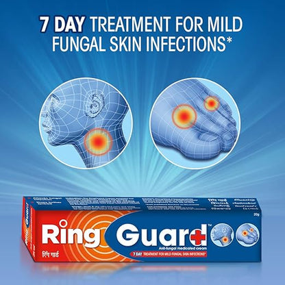 Ring Guard Anti Fungal Medicated Cream 20 gm
