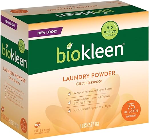 Biokleen Laundry Powder Citrus Essence 2.27Kgs
