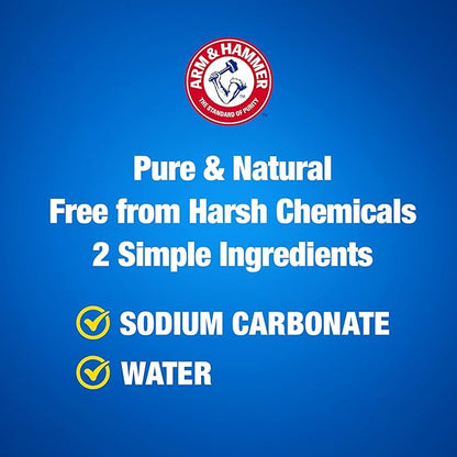 ARM & HAMMER Super Washing Soda Household Cleaner and Laundry Booster, 55 oz Box