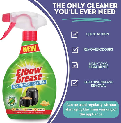 Elbow Grease Air Fryer Cleaner Lemon Fresh 500ml