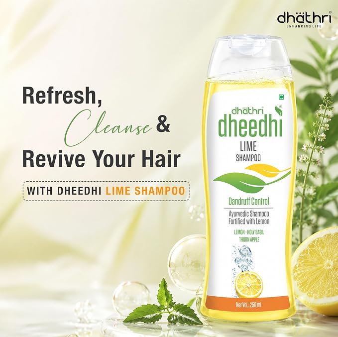 Dhathri Dheedhi Lime Shampoo Dandruff Control 250ml