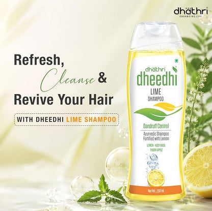 Dhathri Dheedhi Lime Shampoo Dandruff Control 250ml