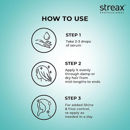 Streax Professional Vitariche Gloss Hair Serum 45ml