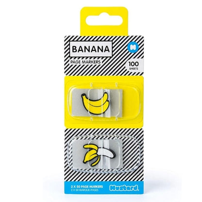 Mustard Banana Page Marker, Yellow