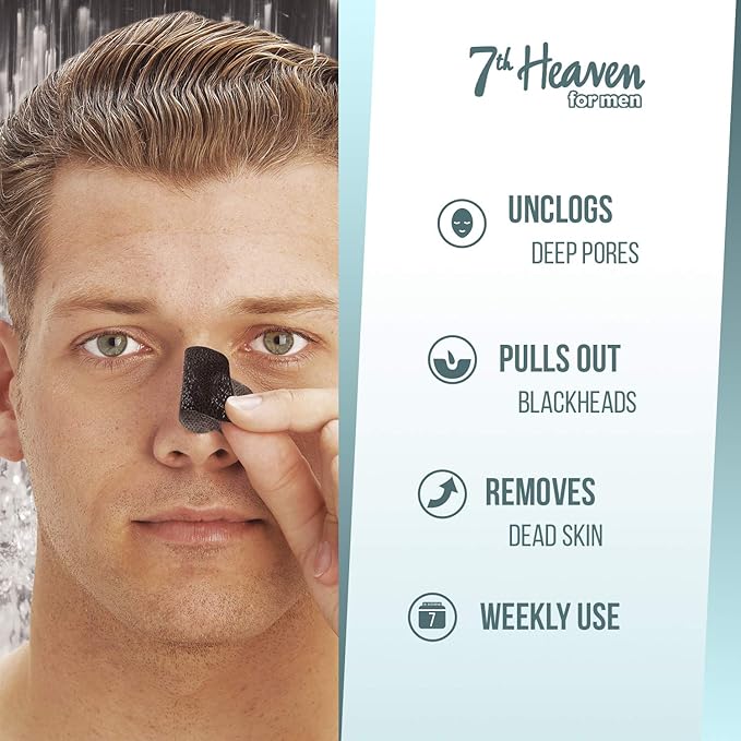 7th Heaven Men Blackhead Nose Strips 8s