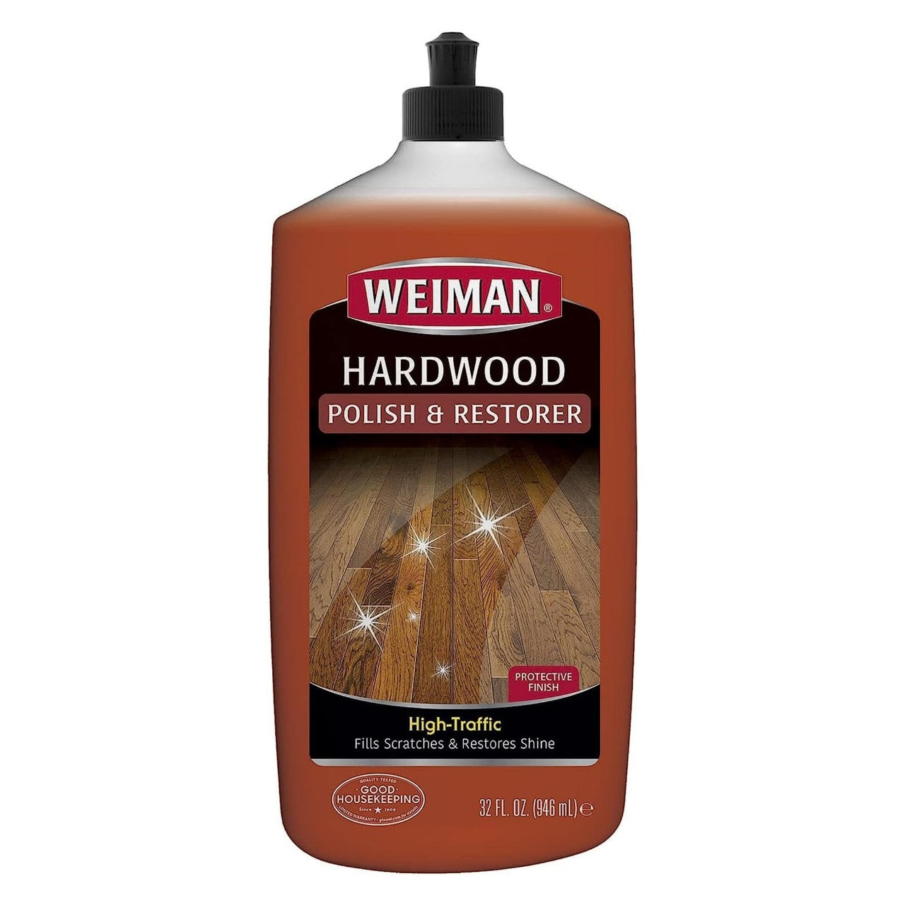 Weiman Hardwood High Traffic Polish & Restorer 946ml