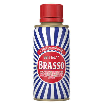 Brasso Metal Polish for Brass Copper Stainless Steel & Chrome 175ml