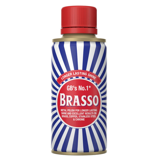 Brasso Metal Polish for Brass Copper Stainless Steel & Chrome 175ml