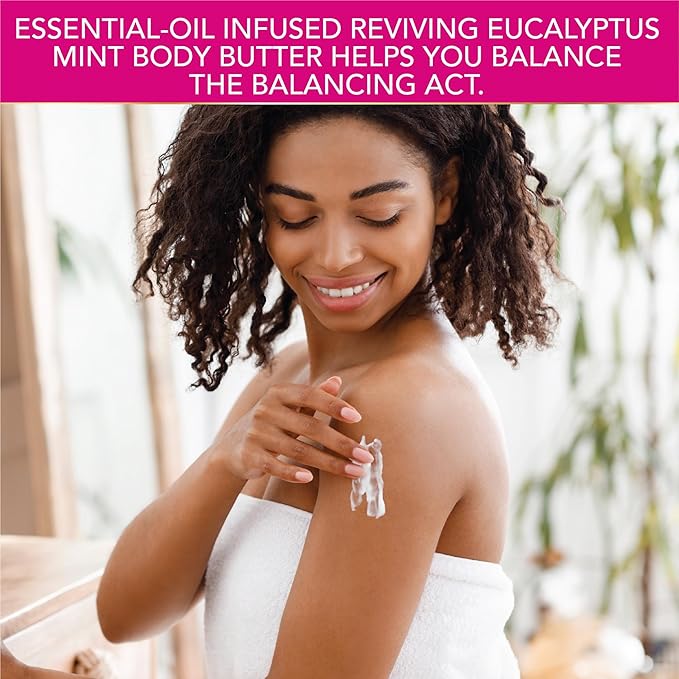 Jergens Eucalyptus Mint Calm & Renew Body Butter 207ml