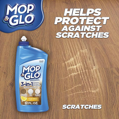 Mop & Glo Multi-Surface Floor Protecting Cleaning Polish, 32oz