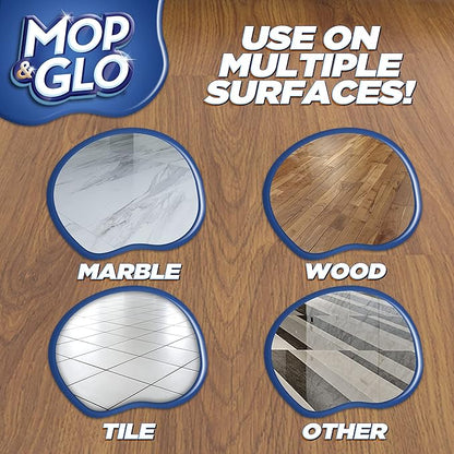 Mop & Glo Multi-Surface Floor Protecting Cleaning Polish, 32oz