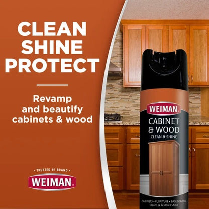 Weiman Cabinet & Wood Clean & Shine 482g