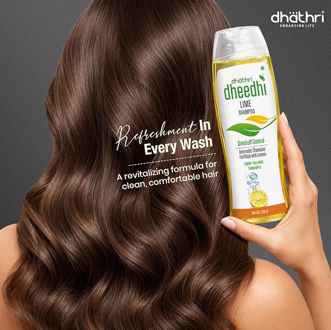 Dhathri Dheedhi Lime Shampoo Dandruff Control 250ml