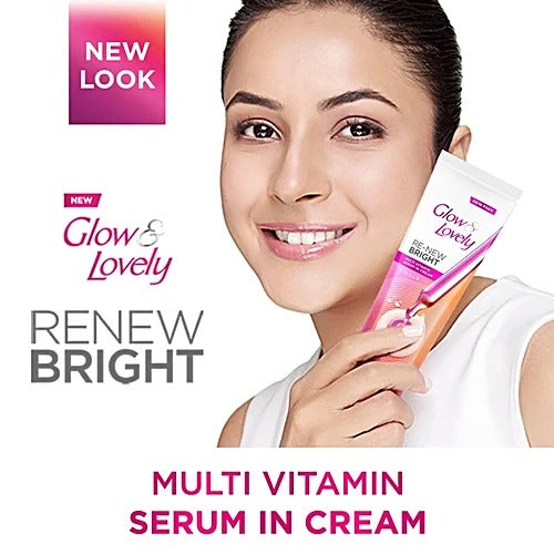 Glow & Lovely Re-New Bright Multivitamin Serum In Cream, 110 g