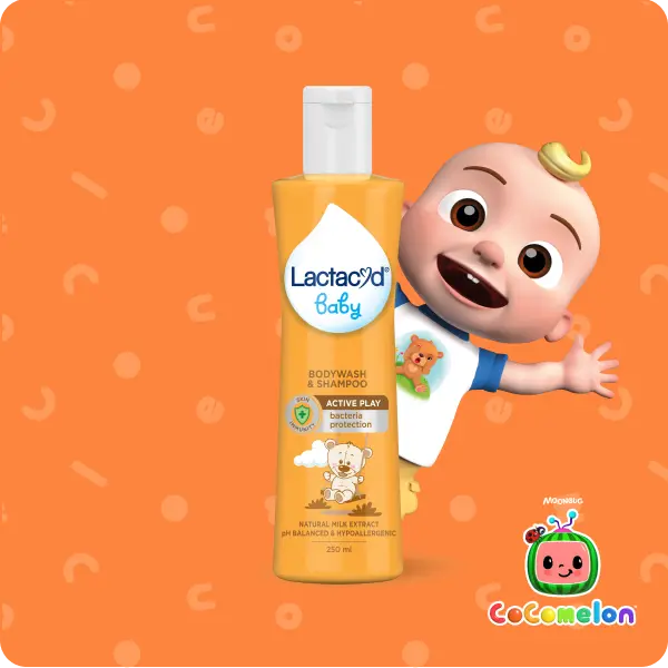 Lactacyd Baby Hair And Body Wash - Active Play, 250ml