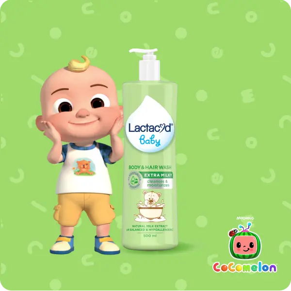 Lactacyd Baby Hair And Body Wash - Extra Milky, 250ml