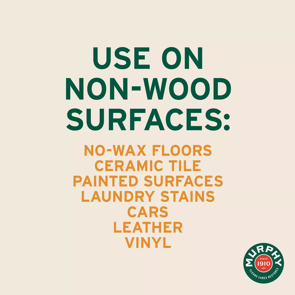 Murphy Original Oil Soap Wood Cleaner for Floors and Furniture - 32 fl oz