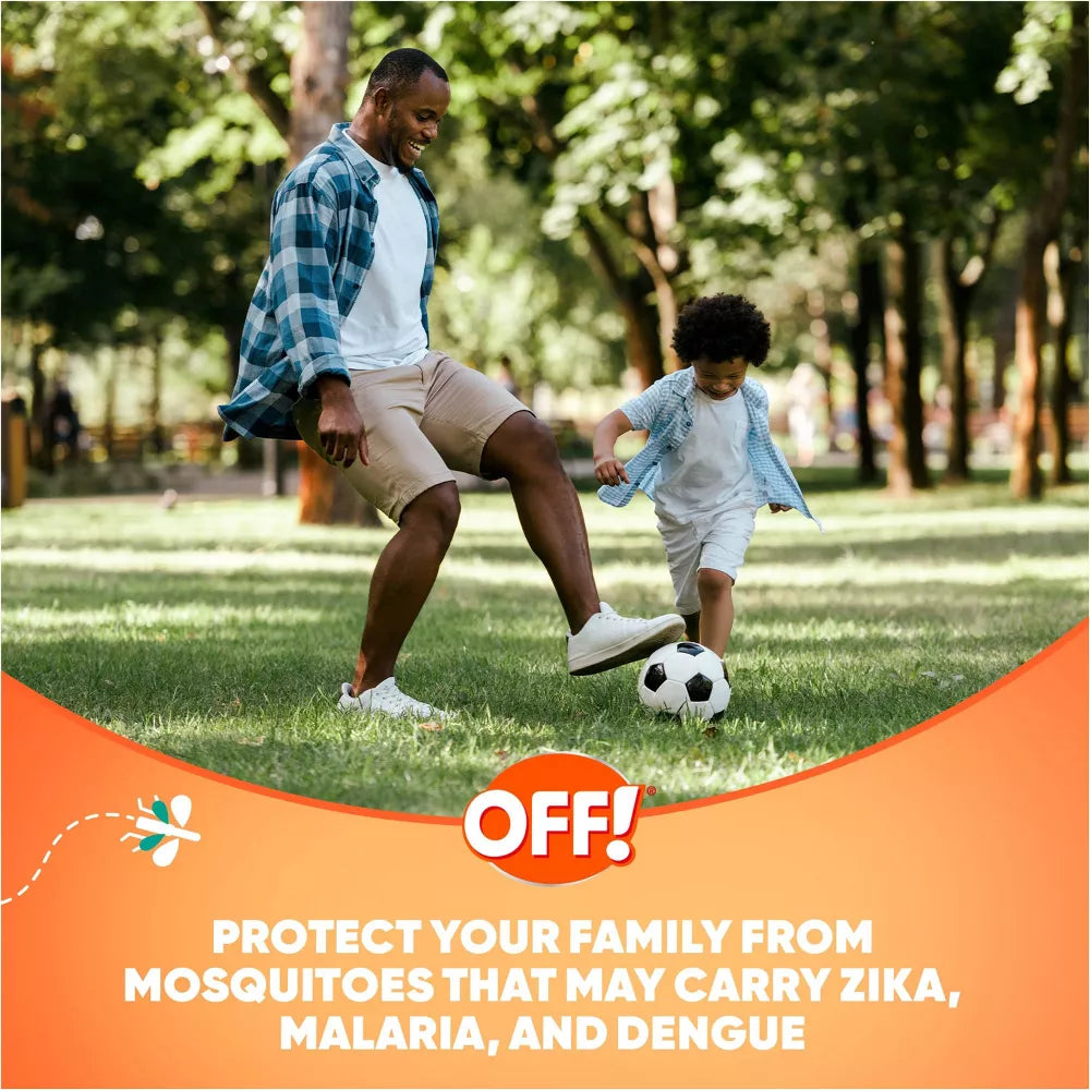 OFF! FamilyCare Bug Spray & Mosquito Repellent Smooth & Dry - 6 fl oz