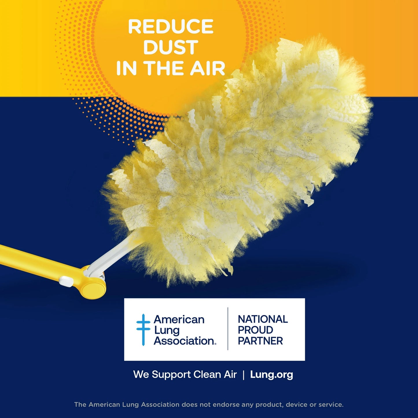 Swiffer Heavy Duty Dusters Refill, Dust Lock Fiber, Yellow, 6/Box