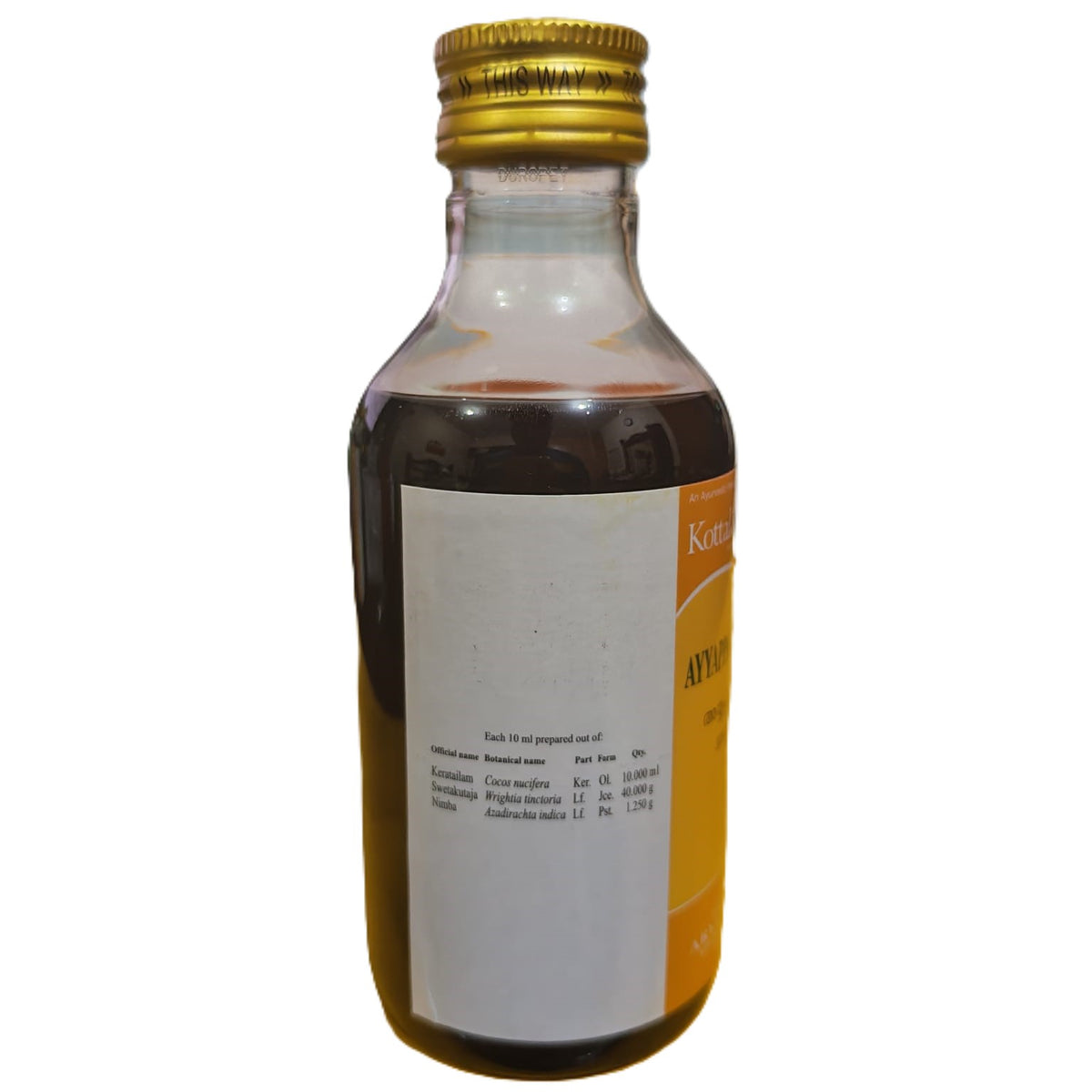 Ayyappalakera Tailam 200ml