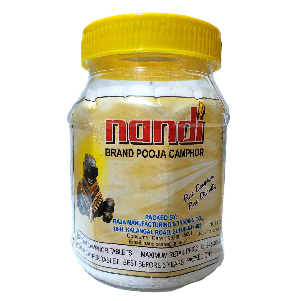 Nandi Pooja Camphor 350 Tablets