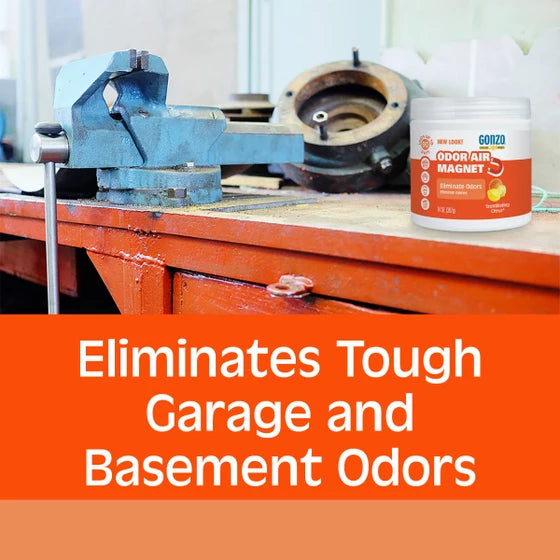 Gonzo Natural Magic Citrus Scent Odor Absorber 14 oz Gel