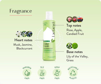 Lactacyd Odor Fresh Feminine Wash - 250ml