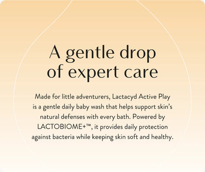 Lactacyd Baby Hair And Body Wash - Active Play, 250ml