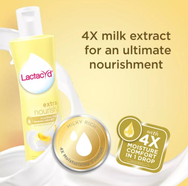 Lactacyd Feminine Wash - Extra Nourish, 150ml