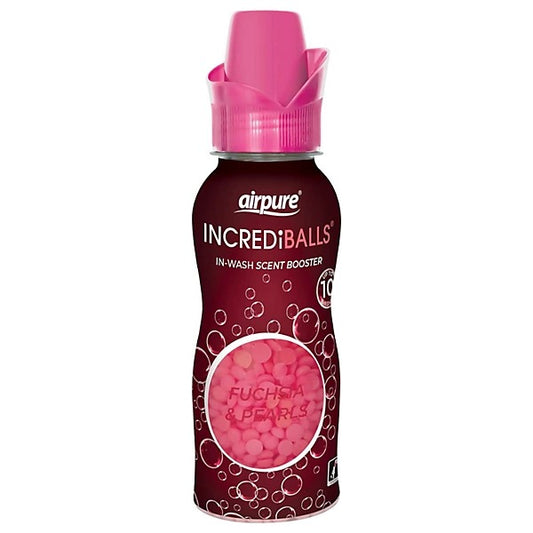 Airpure Incrediballs In-wash Scent Booster Fuchsia & Pearls 128 gm 10 Washes