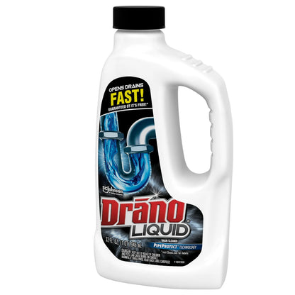Drano Liquid Drain Clog Remover & Cleaner, 32 oz