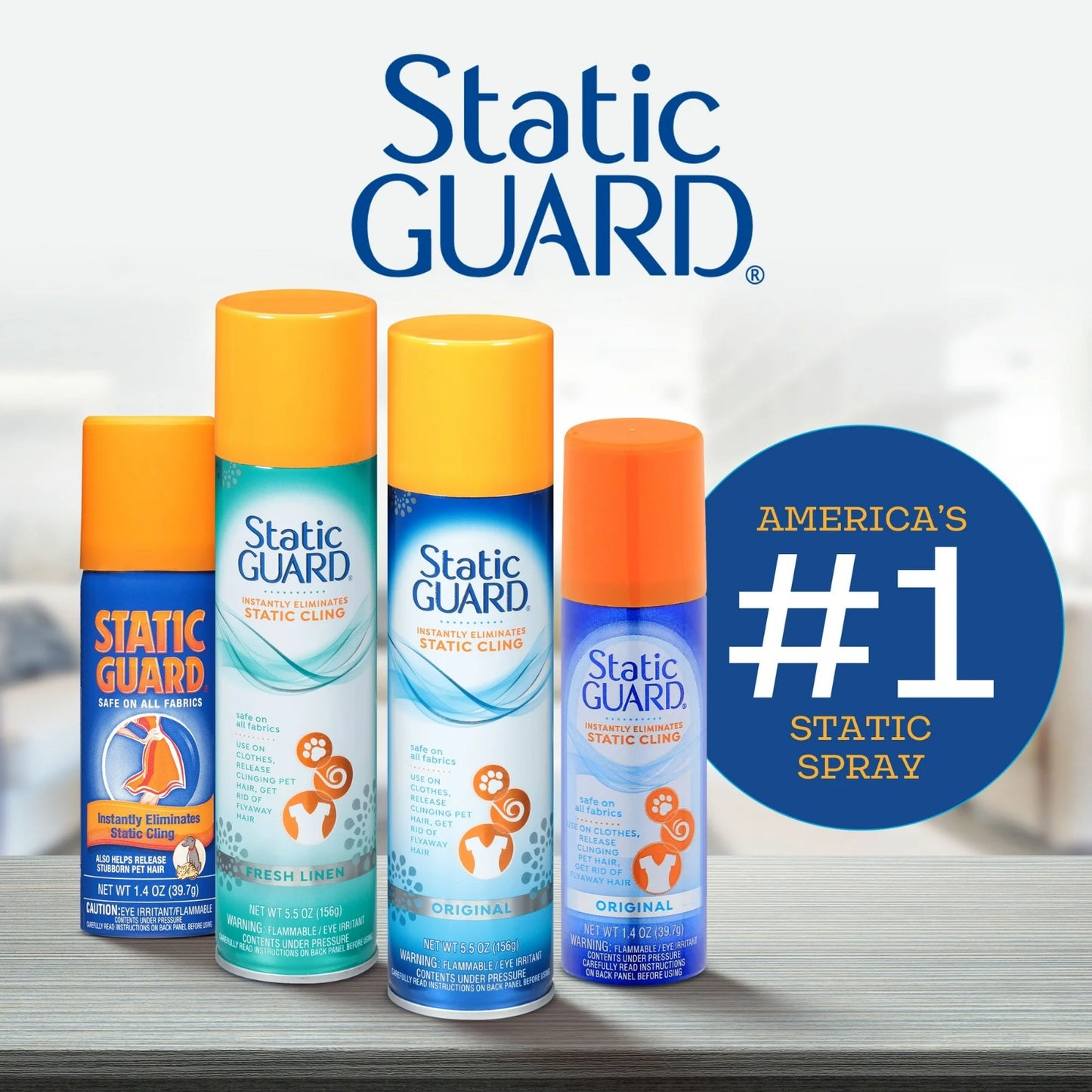 Static Guard AntiStatic Spray - 5.5oz