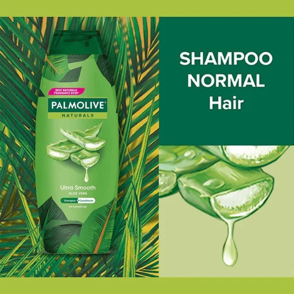 Palmolive Naturals Ultra Smooth Aloe Vera Shampoo & Conditioner - 180ml