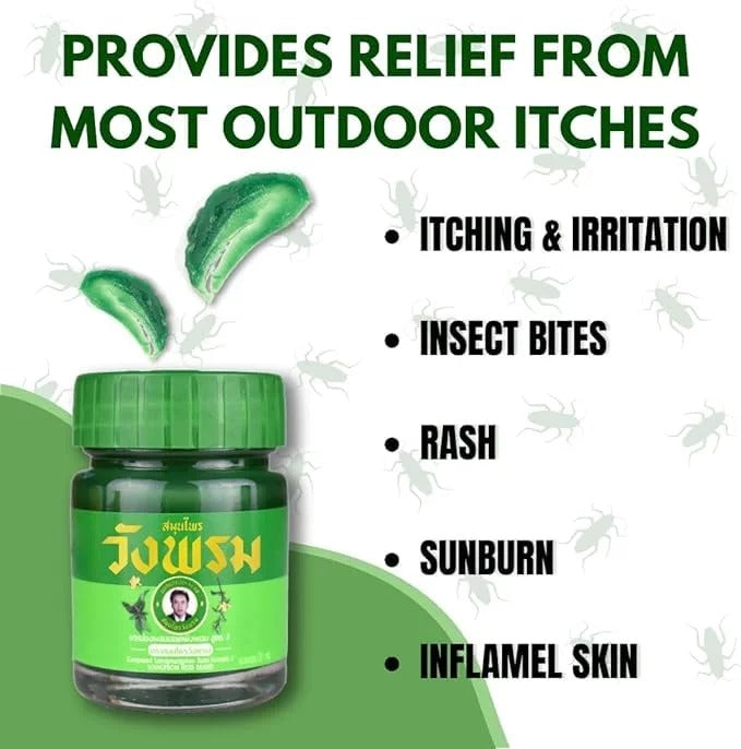 Wang Prom Green Herbal Massage Balm 50g