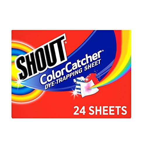 Shout Color Catchers for Laundry, Allow Mixed Washes, Prevents Color Runs and Maintains Original Clothing, 24 Count