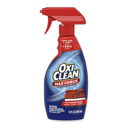 OxiClean Max Force Laundry Stain Remover Spray, 12 fl oz