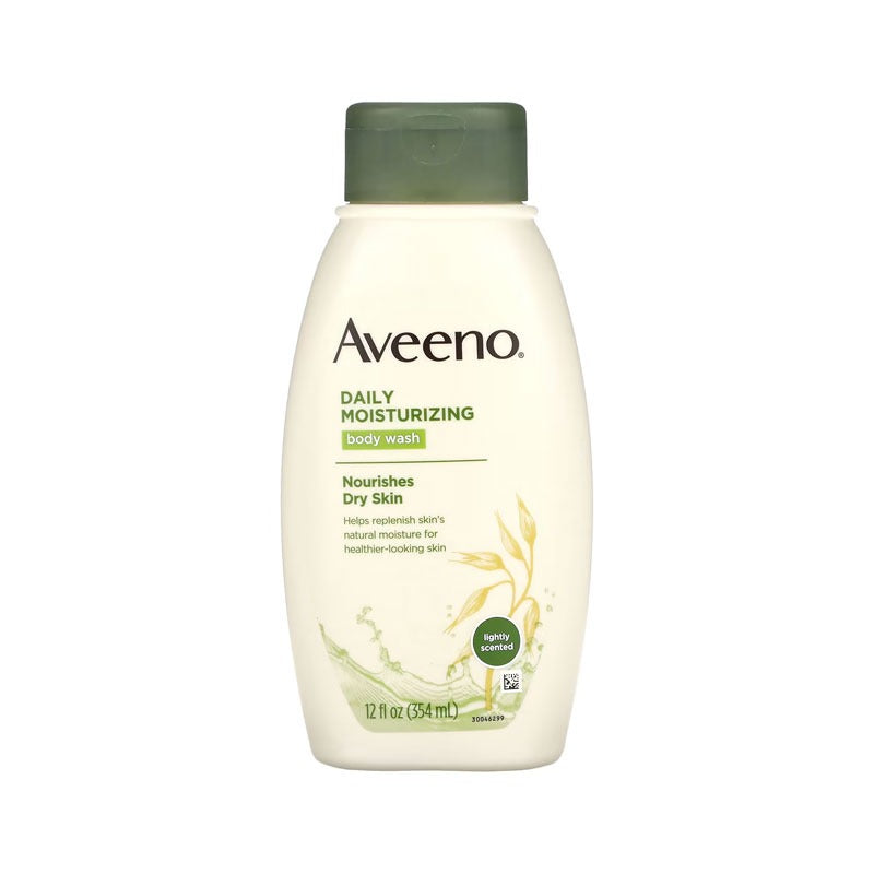 Aveeno Daily Moisturizing Body Wash for Dry, Sensitive Skin, 12 fl. oz