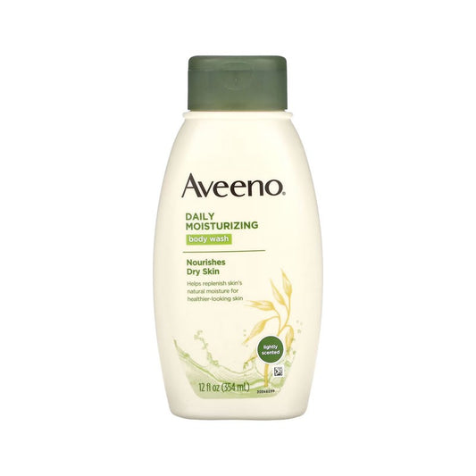 Aveeno Daily Moisturizing Body Wash for Dry, Sensitive Skin, 12 fl. oz