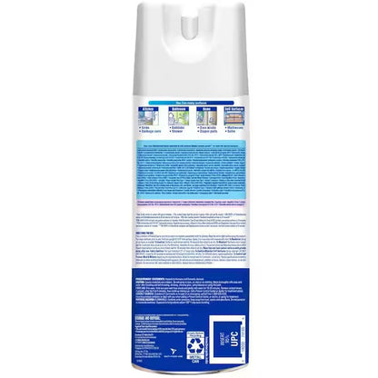 Lysol Disinfectant Spray for Sanitizing Antibacterial Disinfecting, Crisp Linen, 12.5 fl oz