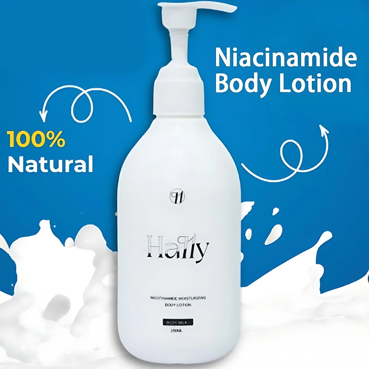 Hally Nicotinamide Moisturizing Body Lotion – 250ml