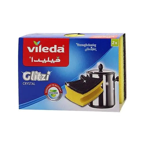 Vileda Glitzi, Dish Cleaning Sponge, 2 Pcs