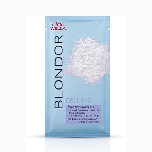 Wella Blondor Geli 3+1 – Professional Powder Based Hair Bleach - 20g