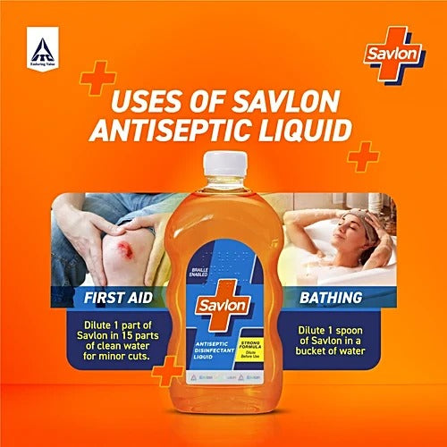 Savlon Antiseptic Disinfectant Liquid, 1 L